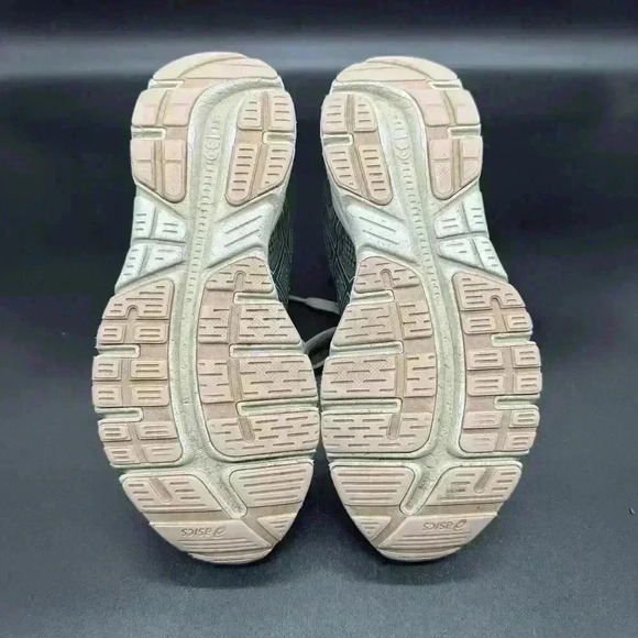 Asics Womens Size 6.5 Running Shoes Gel-33 Gray Pink Sneakers Lightweight GUC - Picture 7 of 8